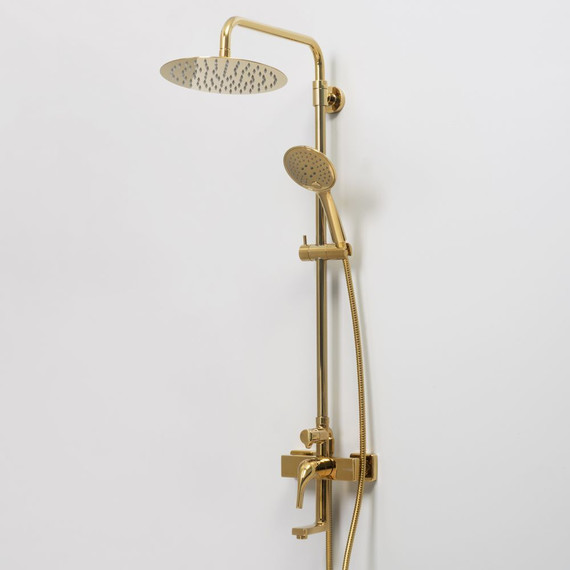 Душевая стойка WasserKraft Sauer A17101, золото - фото 4