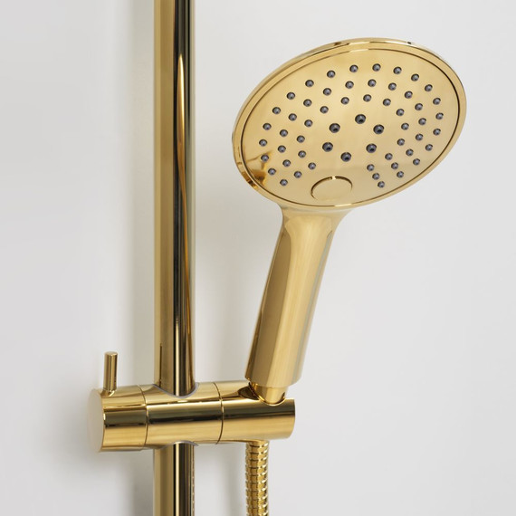 Душевая стойка WasserKraft Sauer A17101, золото - фото 6