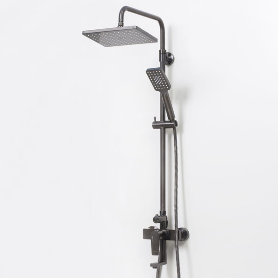 Душевая стойка WasserKraft Wiese A18401, оружейная сталь - фото 4