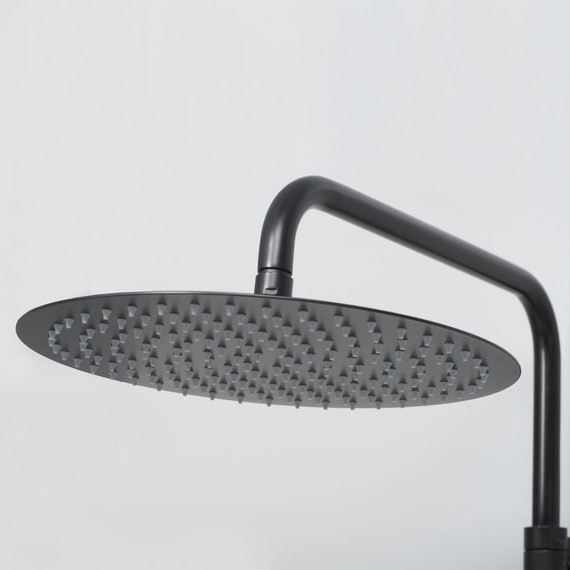 Душевая стойка с термостатом WasserKraft Thermo A28801, черный - фото 4