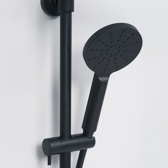 Душевая стойка с термостатом WasserKraft Thermo A28801, черный - фото 6