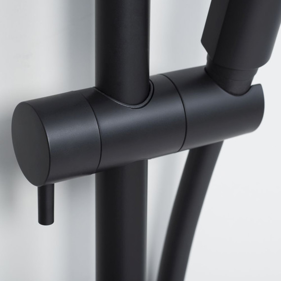 Душевая стойка с термостатом WasserKraft Thermo A28801, черный - фото 7