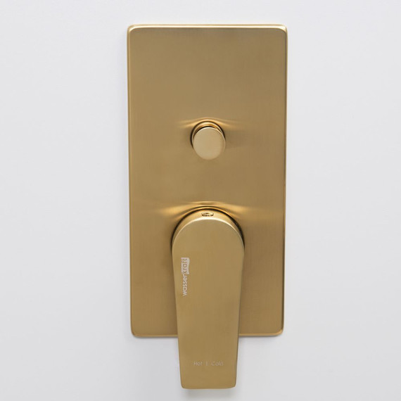 Смеситель для ванны WasserKraft Aisch 5561, золото - фото 2