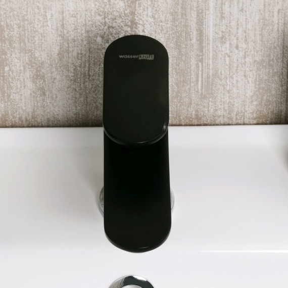 Смеситель для раковины WasserKraft Elbe 7403, чёрный - фото, картинка 6 Смеситель для раковины WasserKraft Elbe 7403, чёрный - фото 6