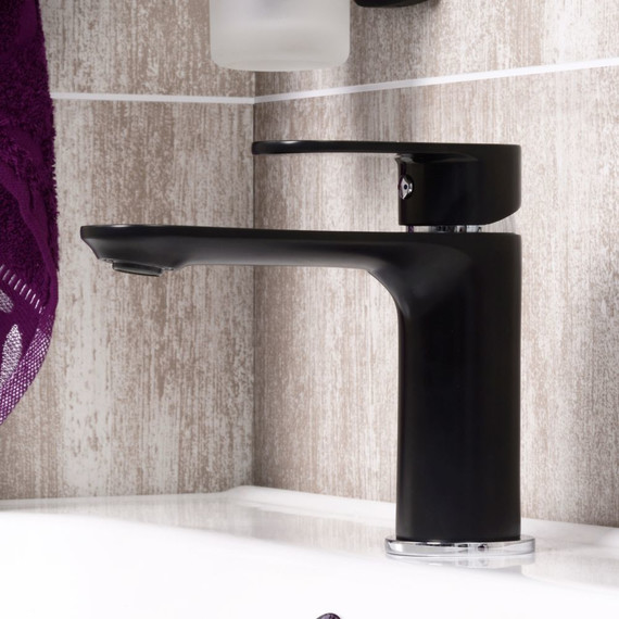 Смеситель для раковины WasserKraft Elbe 7403, чёрный - фото, картинка 7 Смеситель для раковины WasserKraft Elbe 7403, чёрный - фото 7