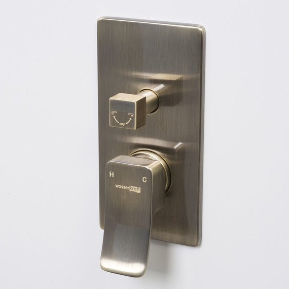 Смеситель для ванны WasserKraft Exter 1641, светлая бронза - фото 2