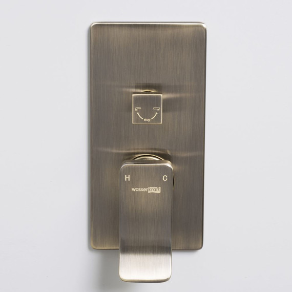 Смеситель для ванны WasserKraft Exter 1641, светлая бронза - фото 3