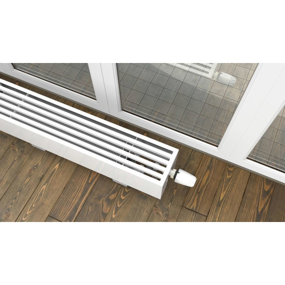 Напольный конвектор KZTO Элегант мини 4то 1800х130 мм - фото 10