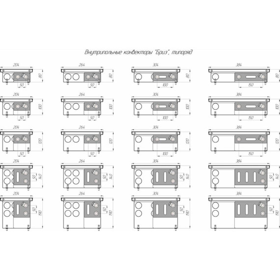 Внутрипольный конвектор KZTO Бриз 1100х200х120 мм - фото 20