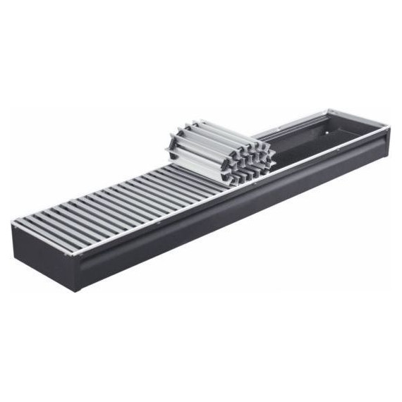 Внутрипольный конвектор KZTO Бриз 1200х260х100 мм - фото 5