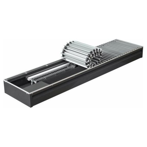 Внутрипольный конвектор KZTO Бриз В 1600х260х80 мм - фото 2