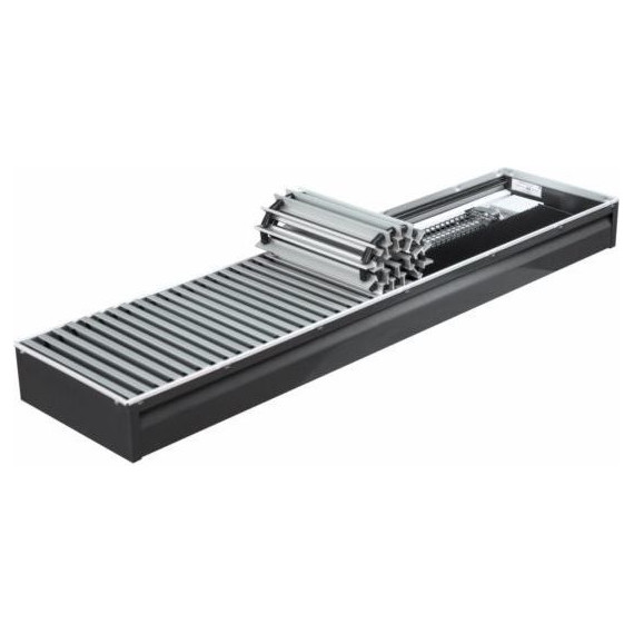 Внутрипольный конвектор KZTO Бриз В 3600х260х140 мм - фото 4