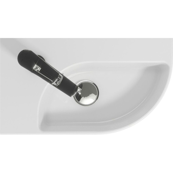 Раковина подвесная Cersanit Cameo 45 см L А63405 - фото, картинка 3 Раковина подвесная Cersanit Cameo 45 см L А63405 - фото 3