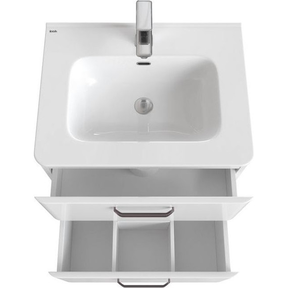 Тумба подвесная с раковиной Iddis Brick 60 см BRI60W0i95K, белый глянец - фото, картинка 9 Тумба подвесная с раковиной Iddis Brick 60 см BRI60W0i95K, белый глянец - фото 9