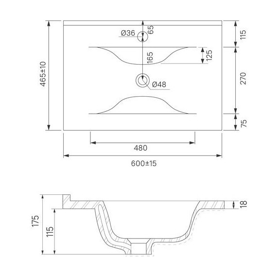 Тумба подвесная с раковиной Iddis Cloud 60 см CLO60W0i95K, белый - фото, картинка 12 Тумба подвесная с раковиной Iddis Cloud 60 см CLO60W0i95K, белый - фото 12