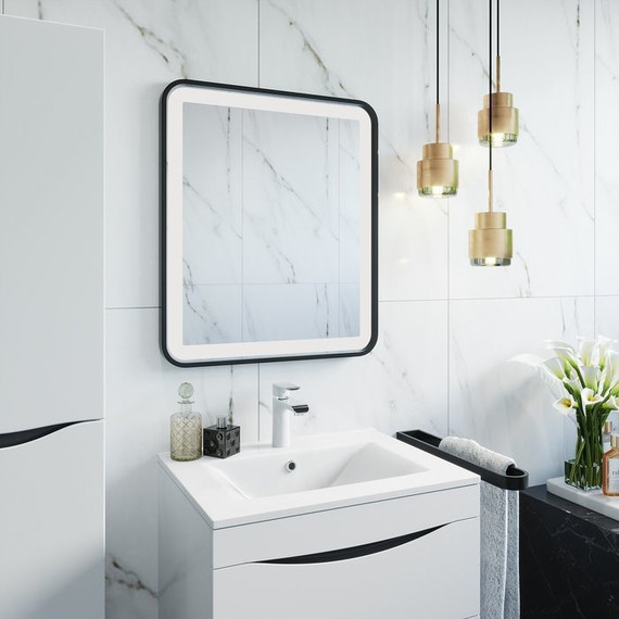 Тумба подвесная с раковиной Iddis Cloud 60 см CLO60W0i95K, белый - фото, картинка 9 Тумба подвесная с раковиной Iddis Cloud 60 см CLO60W0i95K, белый - фото 9