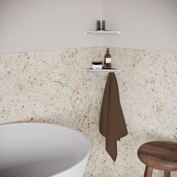 Полка угловая Ravak Slim C 29 см X07P576, чёрный - фото 3