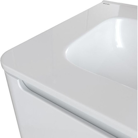 Тумба подвесная с раковиной Iddis Edifice 60 см EDI60W0i95K, белый глянец - фото, картинка 5 Тумба подвесная с раковиной Iddis Edifice 60 см EDI60W0i95K, белый глянец - фото 5
