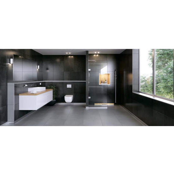 Трап Berges Wasserhaus Wall 60 см 092156, нержавеющая сталь, золото глянец, Цвет производителя: золото глянец, Размер трапа: 600 - фото 3