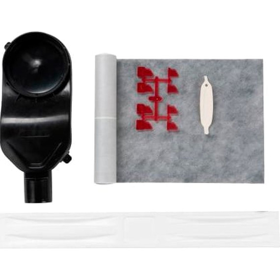 Трап Berges Wasserhaus Super Slim 60 см 095152, нержавеющая сталь, черный матовый - фото 6