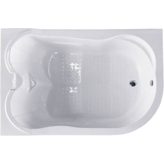 Ванна акриловая Royal Bath Norway 180x120 см L RB 331100 с каркасом - фото 