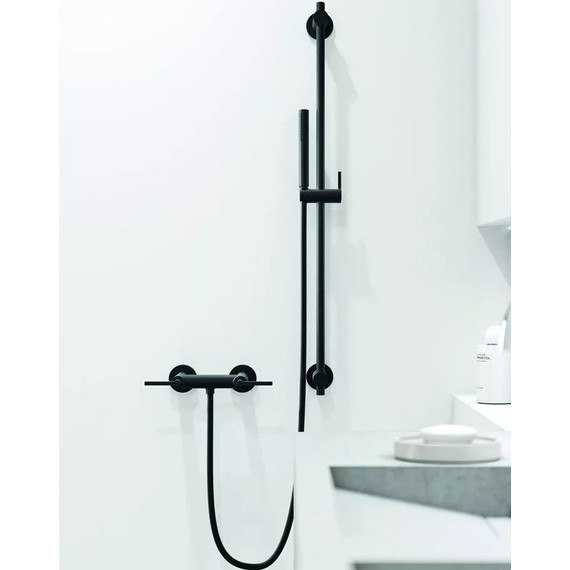 Смеситель для душа Kludi Nova Fonte 207103915, черный матовый - фото 2