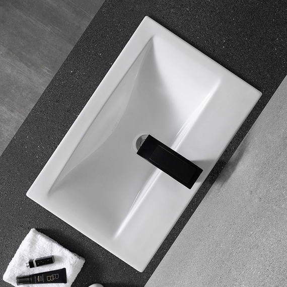 Раковина врезная на столешницу CeramaLux N 60 см 9393-60 - фото 6