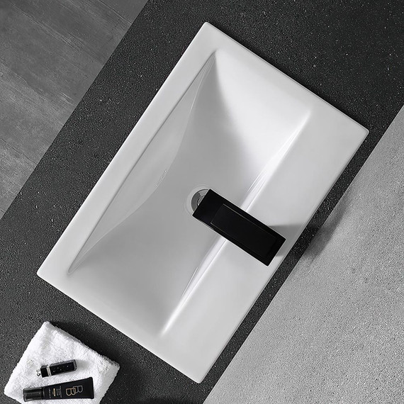 Раковина врезная на столешницу CeramaLux N 70 см 9393-70 - фото, картинка 5 Раковина врезная на столешницу CeramaLux N 70 см 9393-70 - фото 5