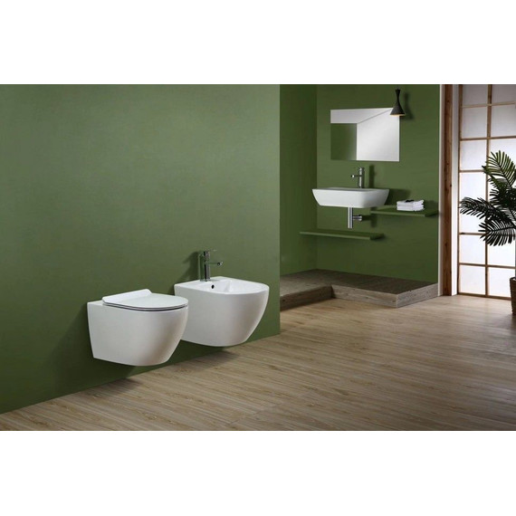 Биде подвесное CeramaLux 2197-1 - фото 2