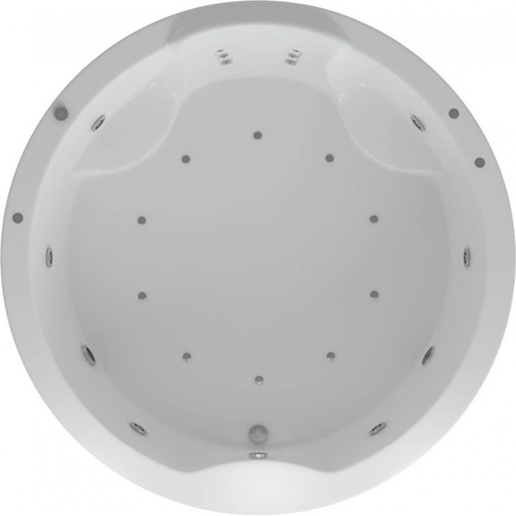Ванна гидромассажная Aquatek Аура 180x180 см модель 2 - фото 2