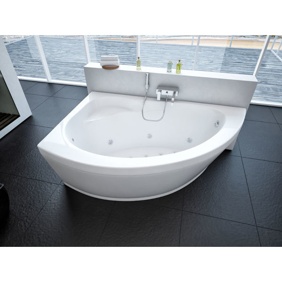 Ванна гидро-аэромассажная Aquatek Аякс 2 170x110 см L - фото 3