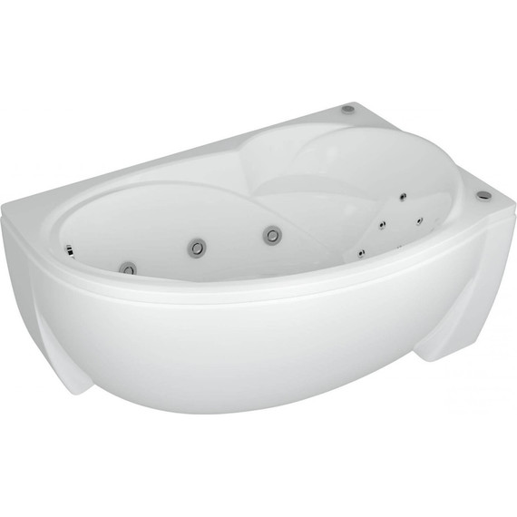 Ванна гидро-аэромассажная Aquatek Бетта 150x95 см R - фото 