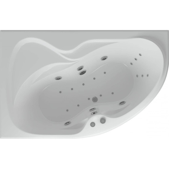 Ванна гидромассажная Aquatek Вега 170x105 см L модель 2 - фото 2