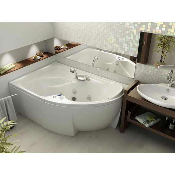 Ванна гидромассажная Aquatek Вега 170x105 см L модель 2 - фото 3