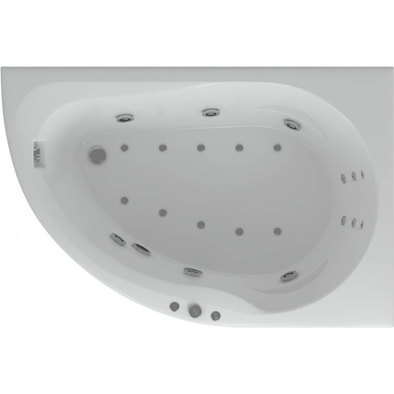 Ванна гидро-аэромассажная Aquatek Вирго 150x100 см R - фото 2