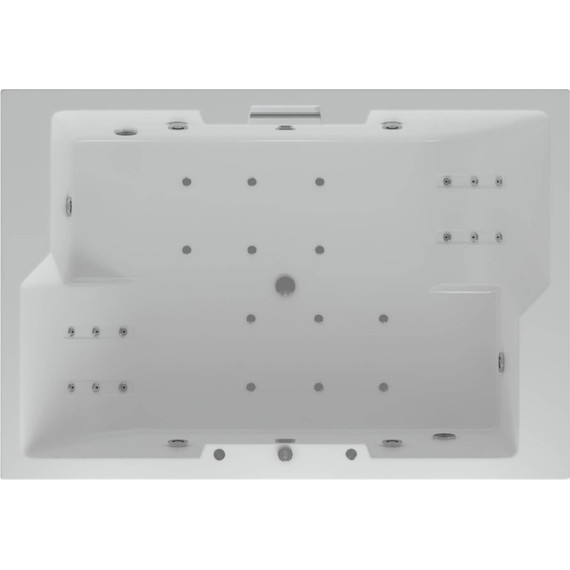 Ванна гидро-аэромассажная Aquatek Дорадо 190x130 см - фото 2