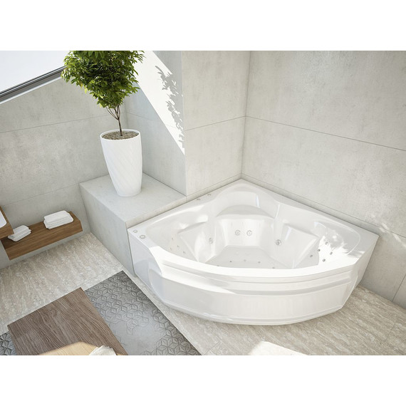 Ванна гидро-аэромассажная Aquatek Сириус 164x164 см - фото 3