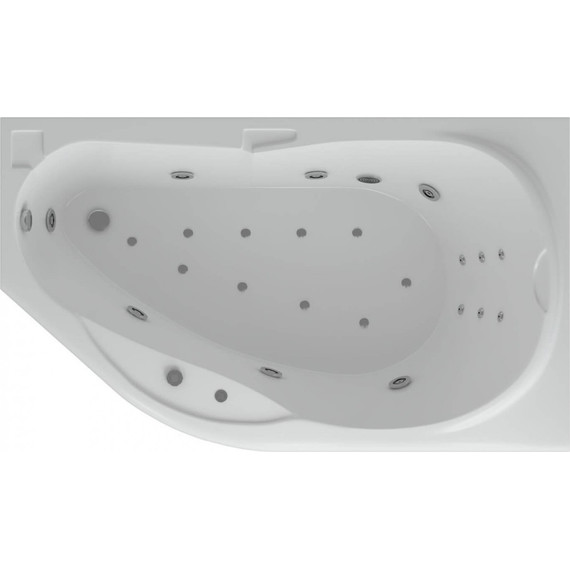 Ванна гидро-аэромассажная Aquatek Таурус 170x100 см R - фото 2