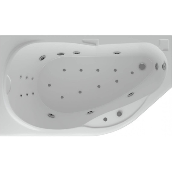 Ванна гидро-аэромассажная Aquatek Таурус 170x100 см L - фото 2