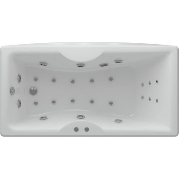 Ванна гидро-аэромассажная Aquatek Феникс 150x75 см - фото 2