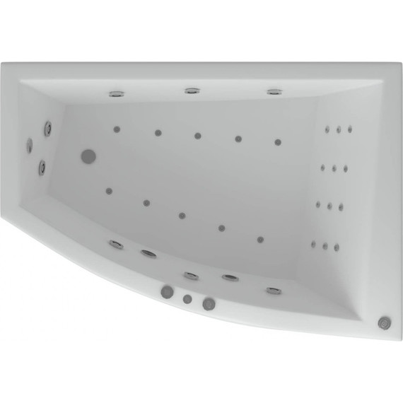 Ванна гидро-аэромассажная Aquatek Оракул 180x125 см R - фото 2