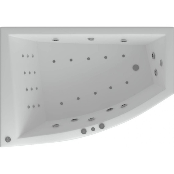 Ванна гидро-аэромассажная Aquatek Оракул 180x125 см L - фото 2