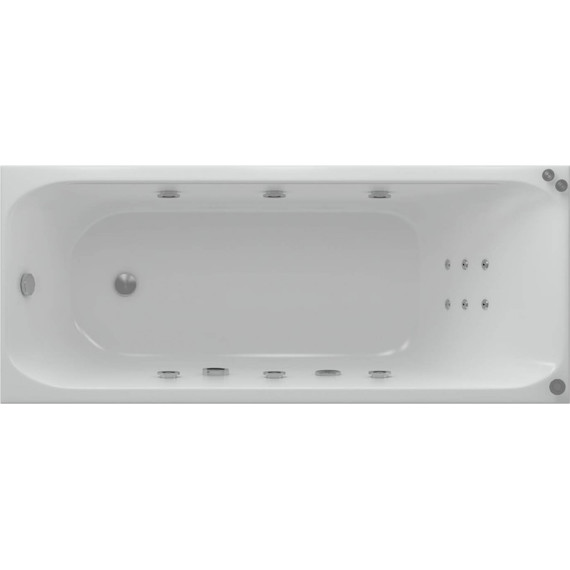 Ванна гидромассажная Aquatek Альфа 150x70 см модель 2 - фото 3