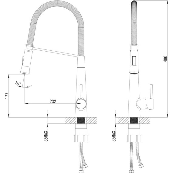 Смеситель для кухни Lemark Soul LM6002C - фото 6