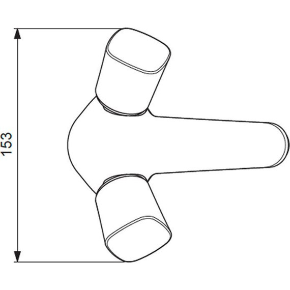 Смеситель для раковины Vidima Quadro BA243AA - фото 4