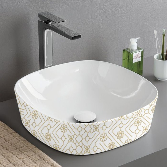 Раковина-чаша ArtCeram Ghost 42 см GHL001 01 90, белый глянцевый - фото 2