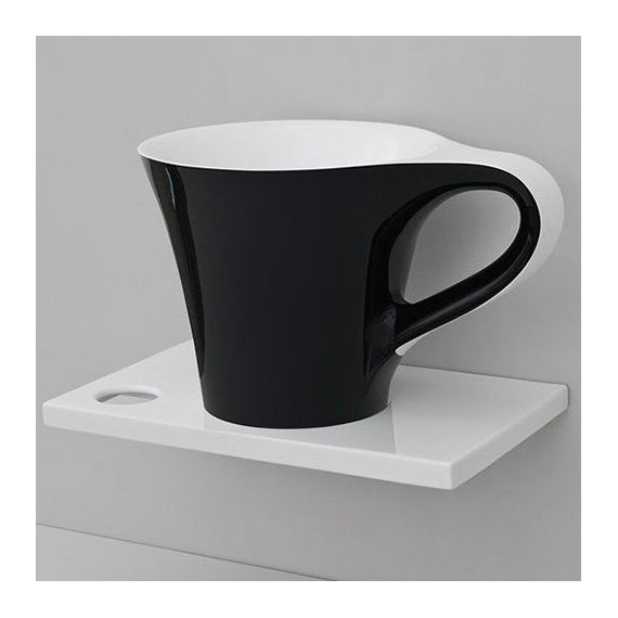 Раковина-чаша ArtCeram Cup 69 см OSL005 01 50 bi/nero - фото 