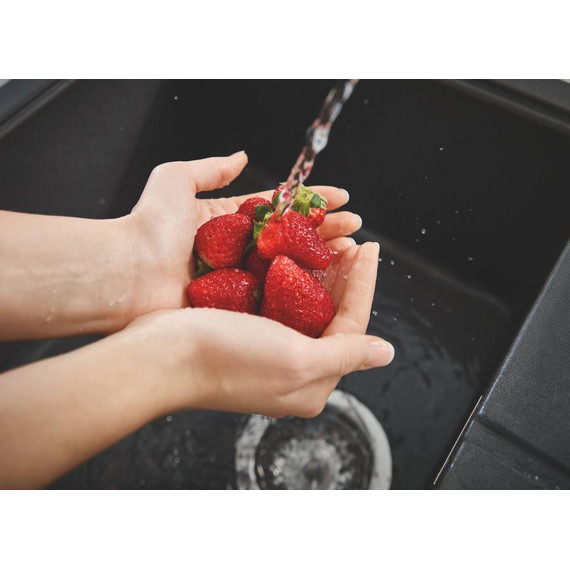 Кухонная мойка Grohe K400 78 см 31639AP0, чёрный - фото 4