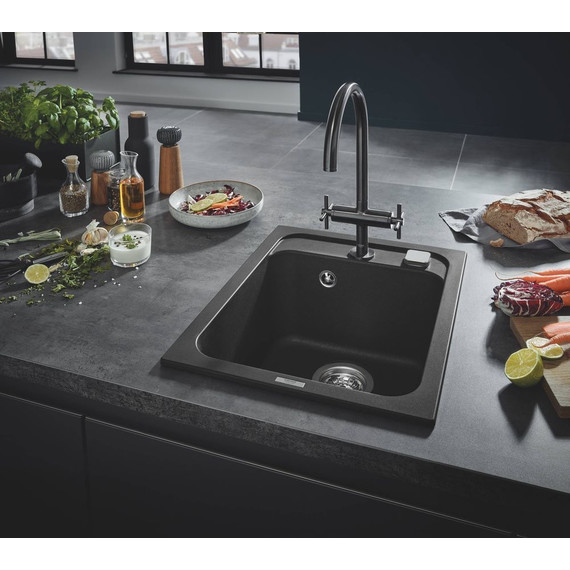 Кухонная мойка Grohe K700 40 см 31650AP0, чёрный - фото 3