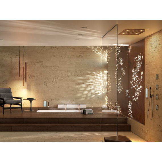 Верхний душ Bossini Dream 2 Sprays RGB Cromotherapy 570x470 мм H38905.030 - фото 2